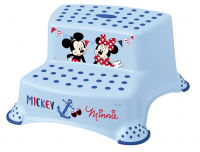 KEEEPER Dvojstupienok k WC/umývadlu Mickey&Minnie Blue